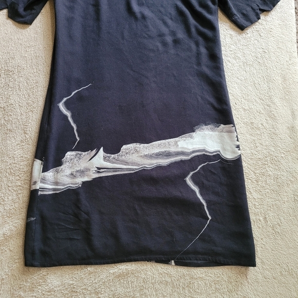 Desigual short sleeve abstract pattern shift dress size 36/4​ - Picture 10 of 15